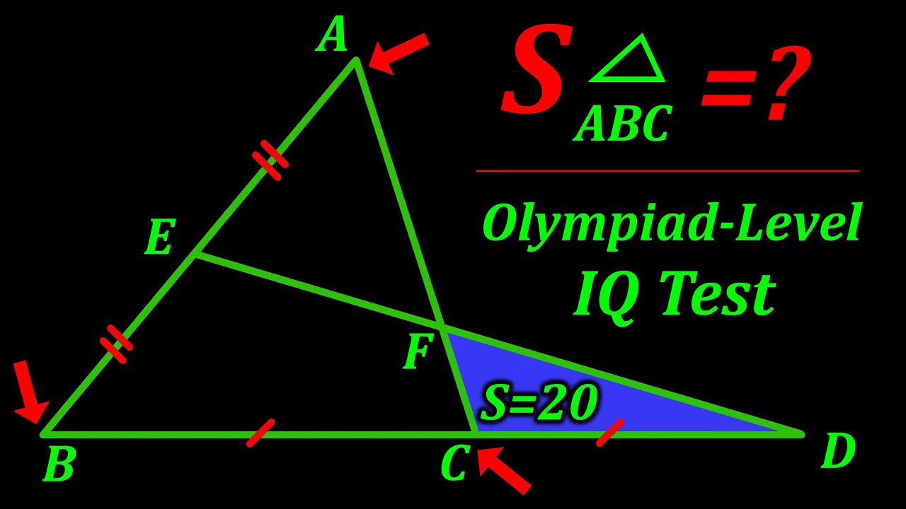 Olympiad-Level Geometry Puzzle (Practical) | Inspired by Russia Olympiad Style problems