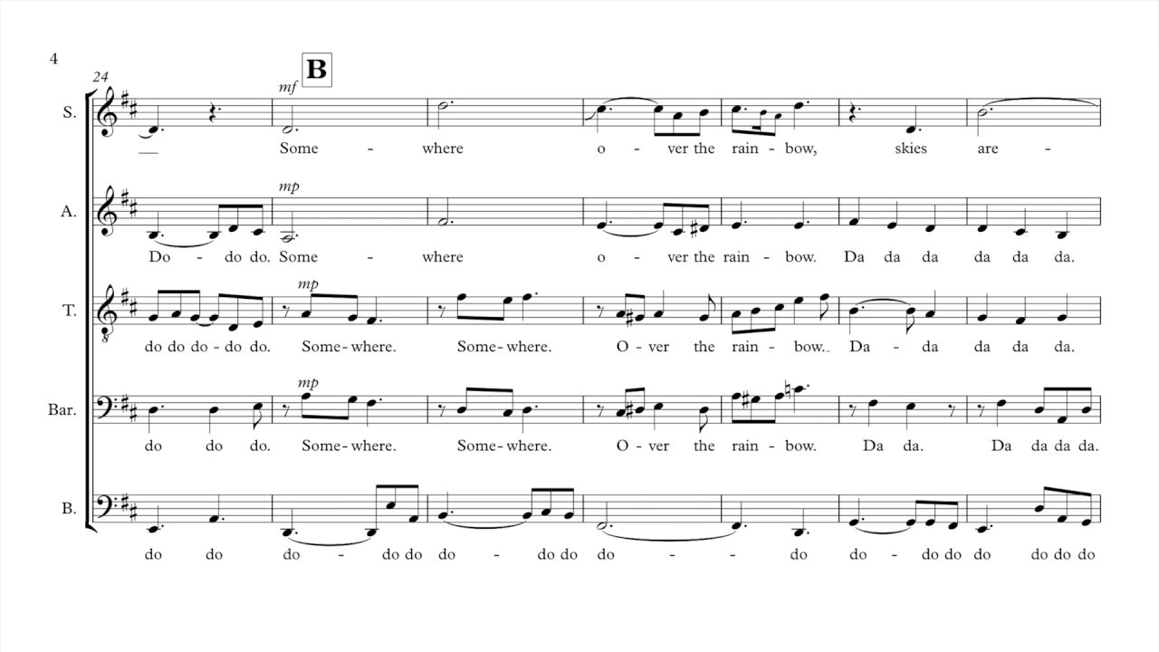 Watch Vox One - Over The Rainbow (Transcription) on YouTube Watch Vox One - Over The Rainbow (Transcription) on YouTube