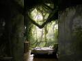 Bedroom Is Set High In The Canopy Of An Enchanted Forest 😀👌🏽 #shorts