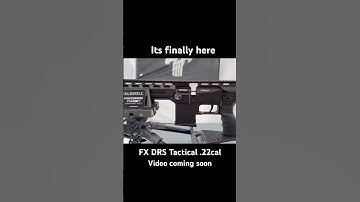 FX DRS Tactical #airgun #fxairguns #pcpairgun #airrifleshooting #fun #shorts