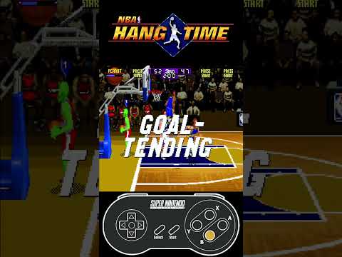 Jazz Vs Pacers 3rd 2 Of 4 Peanut Alien NBA Hangtime SNES