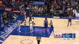 Joel Embiid proves that he is the best center in the NBA now vs. Anthony Davis