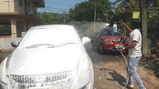 Short video of car wash