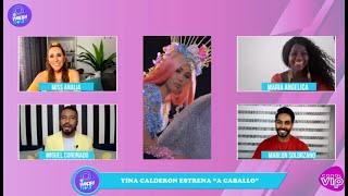 El Happy Hour -21 de Mayo -YINA CALDERON A CABALLO - LAURA LONDOÑO: CAFE Y SEXO! - ANGELINA-CONMEBOL