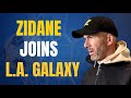 Zinedine Zidane Arrives At LAX Before Starting L.A. Galaxy Coaching Stint