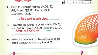 Course 3: L.7-6 Slope and Similar Triangles