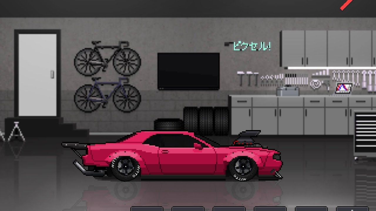 pixel car racer dodge, pixel car racer dodge challenger, pixel car...