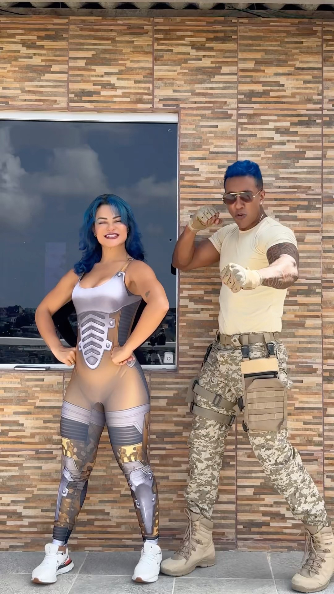Quem gosta das nossas TRANSIÇÕES?​⁠@mayca.brasil #transition #soldier #fantasy #short #apollosant