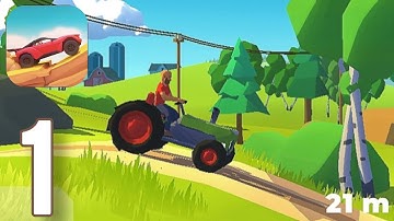 Hillside Drive Racing - Gameplay Walkthrough Part 1 - Intro & Tutorial (ios,Android)