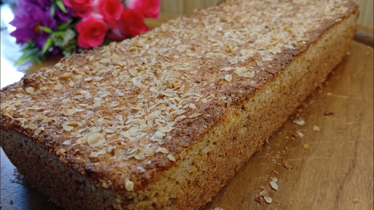 🔥NADA ALÉM DE AVEIA SEM AÇÚCAR PÃO INCRIVELMENTE MACIO.