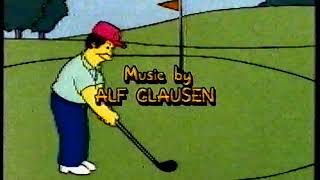 Original Vhs Closing Bart Wars - The Simpsons Strike Back Uk Retail Tape