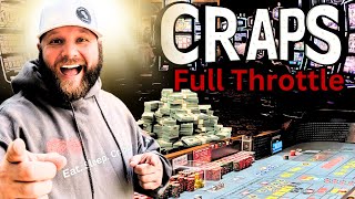 🎲FULL THROTTLE CRAPS: The Most AGGRESSIVE Strategy I've Ever Seen! 🚀