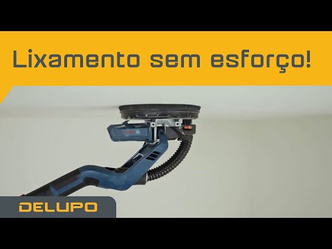 Lixamento sem esforço em todas as direções! - Lixadeira de Parede GTR 550 | Delupo