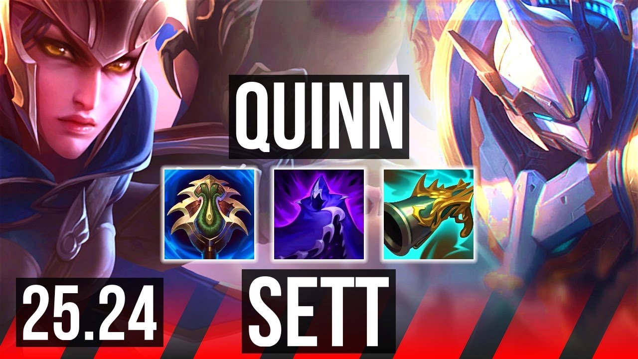 QUINN vs SETT (TOP) | 51K damage | EUW Diamond | 25.24