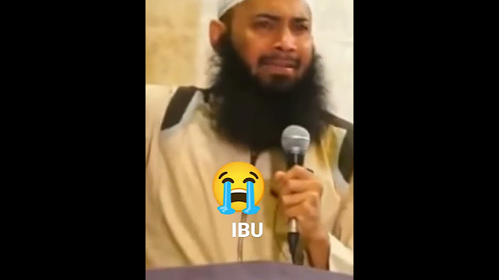 Ceramah singkat tentang IBU (bikin nangis 😭)