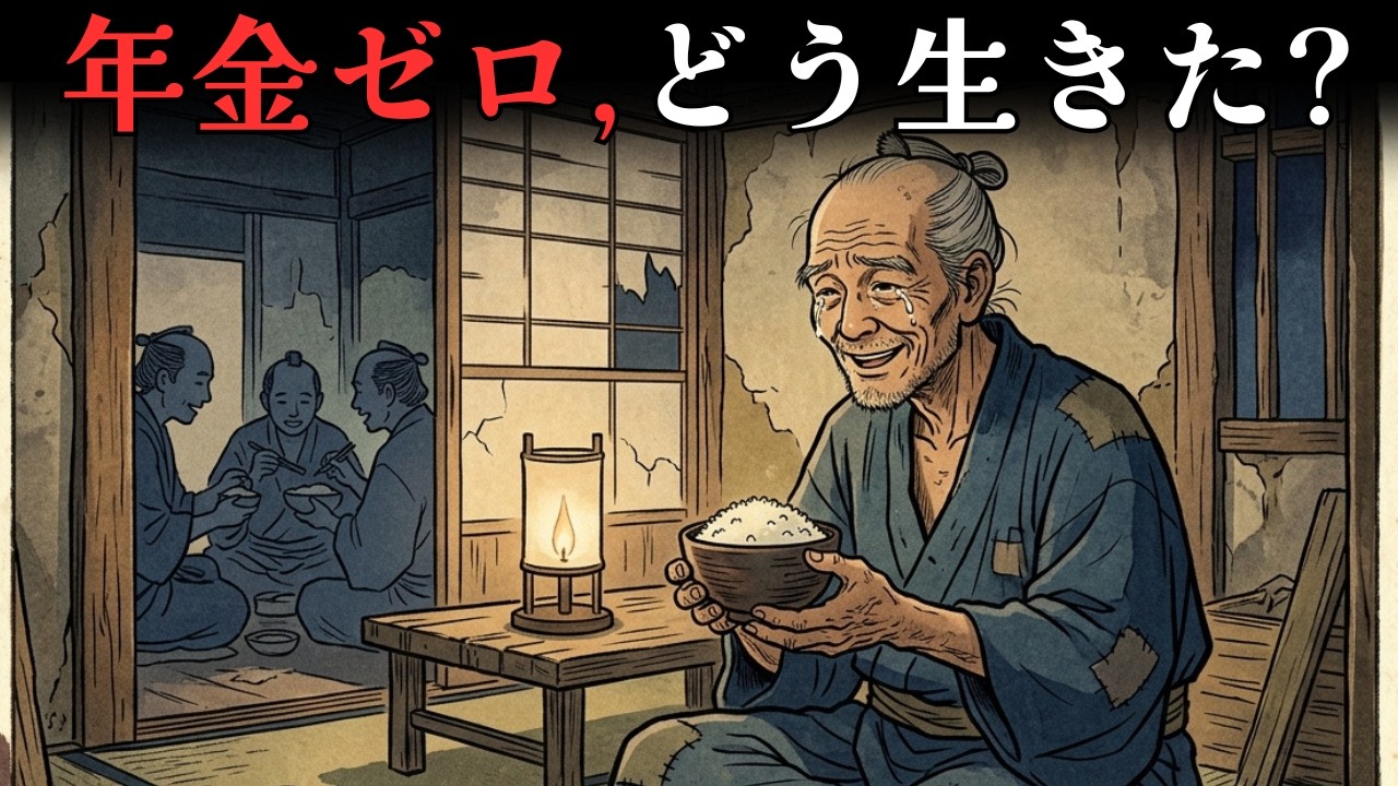 【衝撃】年金ゼロの独身老人はどう生き抜いたのか？江戸時代に「孤独死」が少なかった本当の理由【江戸時代の庶民】【江戸ログ】