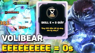 VOLIBEAR 7000 MÁU FULL PHÉP + SKILL EEEEEEE HỒI = 0 GIÂY THÌ SẼ BÁ ĐẠO NHƯ THẾ NÀO TẠI VÕ ĐÀI ?!