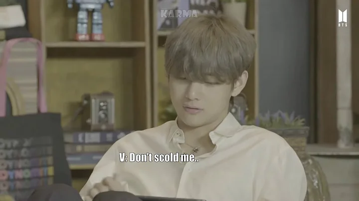 V to Suga "Don't Scold Me" - DayDayNews