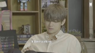 V to Suga 'Don't Scold Me'