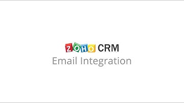 Zoho CRM: Integrating Email