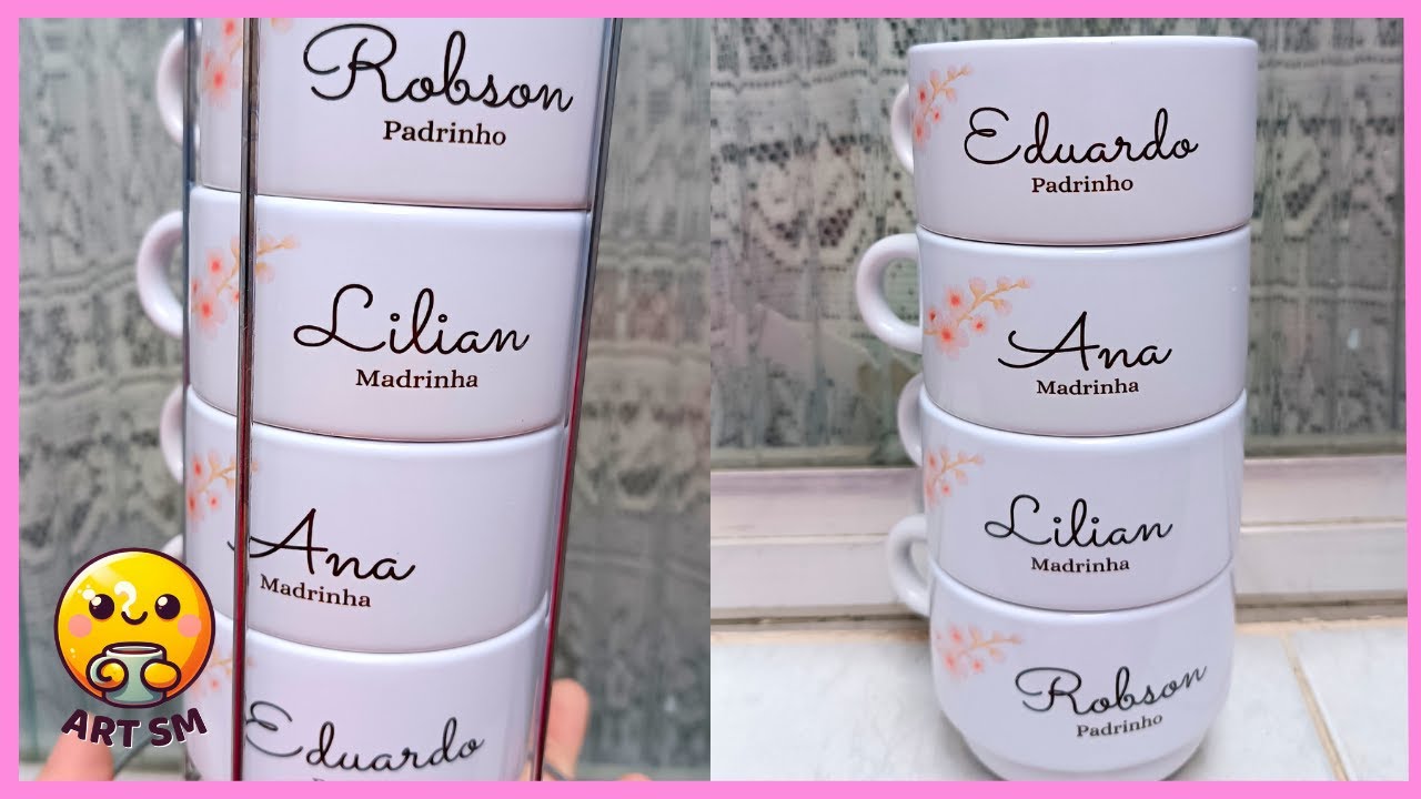 XÍCARAS PARA SUBLIMAÇÃO! 150ml, 180ml - FALANDO UM POUCO SOBRE O PRODUTO