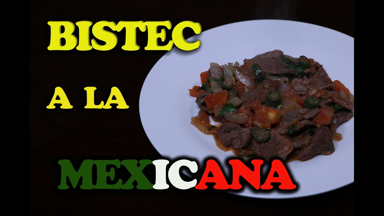 🥩😋🥩😋🥩🍅😋🍅🍅🌶🌶🌶COMO HACER "BISCTEC A LA MEXICANA" RECETA FACIL😋🌶🍅😋😋