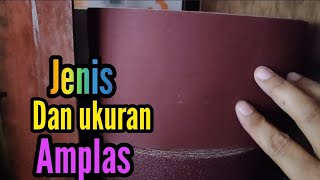 review jenis dan ukuran amplas