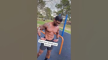 Abs Workout On Dip Bars (6 Pack Gainz)