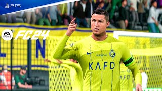 FC 24 Аль Наср vs Аль Иттихад Саудовская Про Лига 23\24 [PS5 Slim] Полный Матча