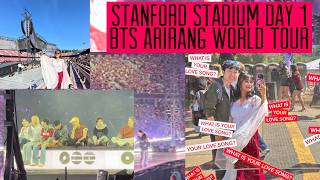 BTS Arirang World Tour Concert 2026 Stanford Stadium Day 1