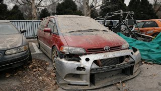 This Old Toyota Previa Built His Career Now Were Bringing It Back After 30 Years