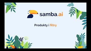 Produkty i filtry - Samba.ai