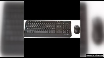 Amazon Basics Wireless Full Size Computer Keyboard and Mouse Combo, US Layout Review