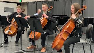 Requiem Op. 66 For Three Cellos, Popper. Performed by Cora Sigg, Silas Nebeker, and Axel Hofmann