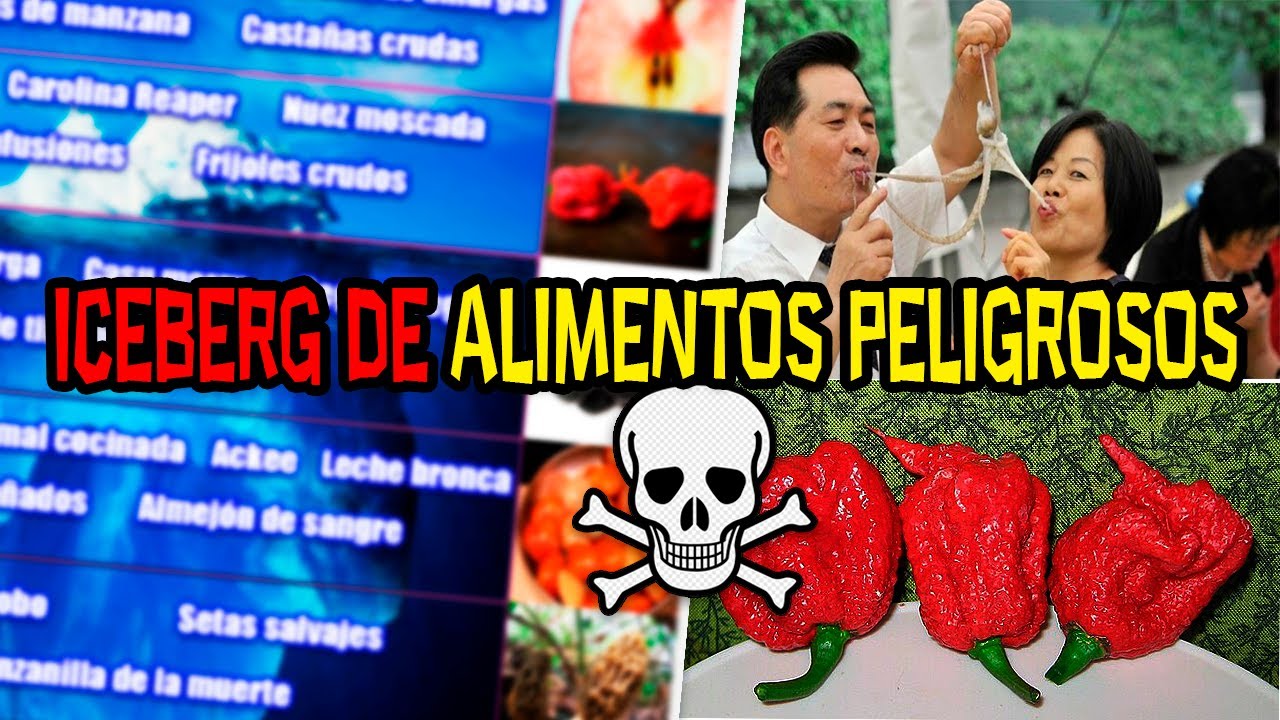 Iceberg de los Alimentos Mas Peligrosos