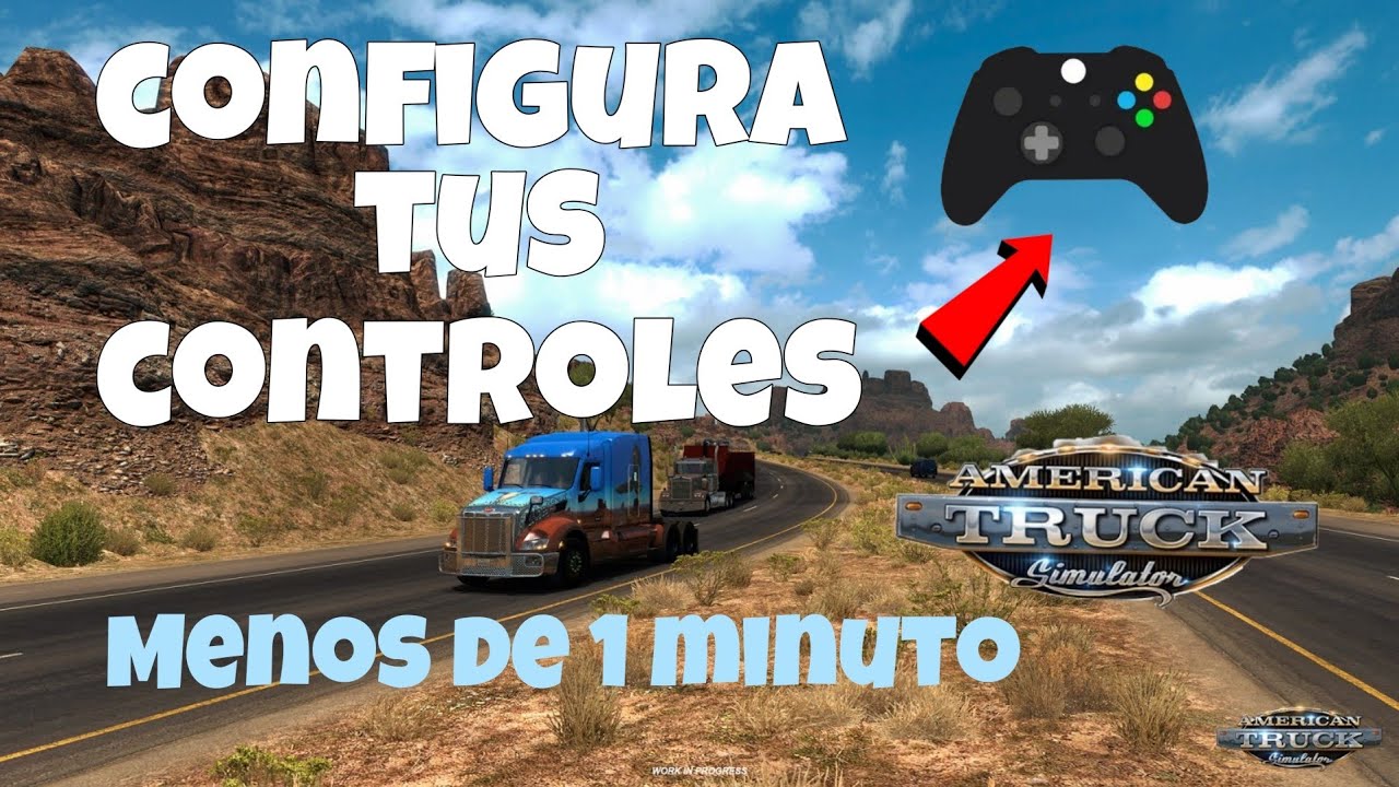 COMO CONFIGURAR TUS CONTROLES EN AMERICAN TRUCK SIMULATOR EN GAMEHUB FACÍL Y SENCILLO✅️📱🚚💪🏻🔥