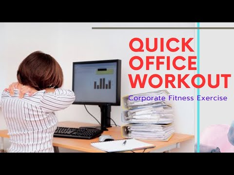Quick Office Workout || Exercises for Computer Users - YouTube