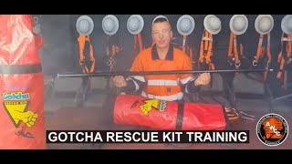 Confined Space Rescue Training Program Using Gotcha Kit: