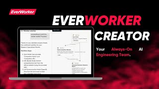 No Code AI Agents: Describe your work in writing. EverWorker creates your AI agent automatically.