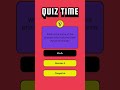 Quiz time english beginning quiz