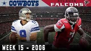 Romo \& Vick Battle for Playoff Positioning! (Cowboys vs. Falcons, 2006) | NFL Vault Highlights