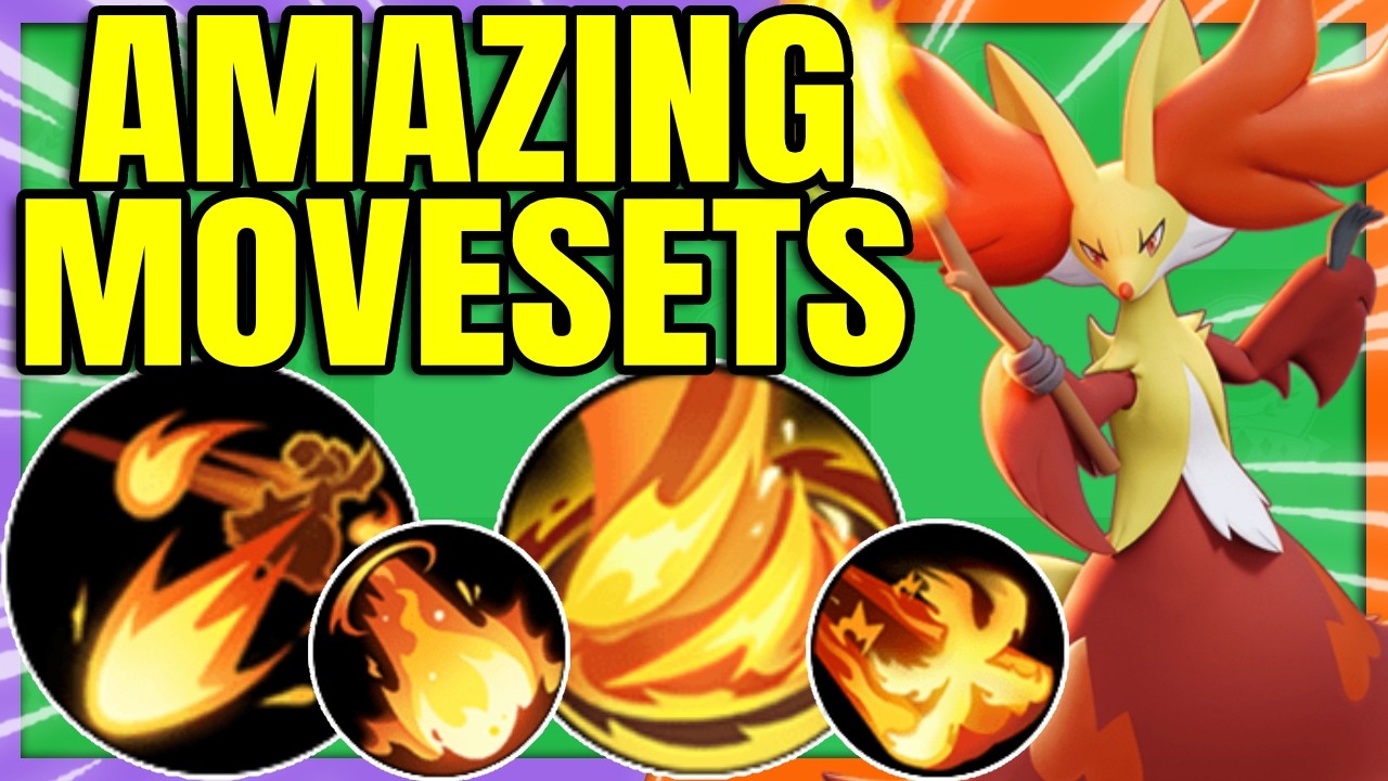 Both DELPHOX MOVESETS are Strong and Fun BUILDS | Pokemon Unite - YouTube