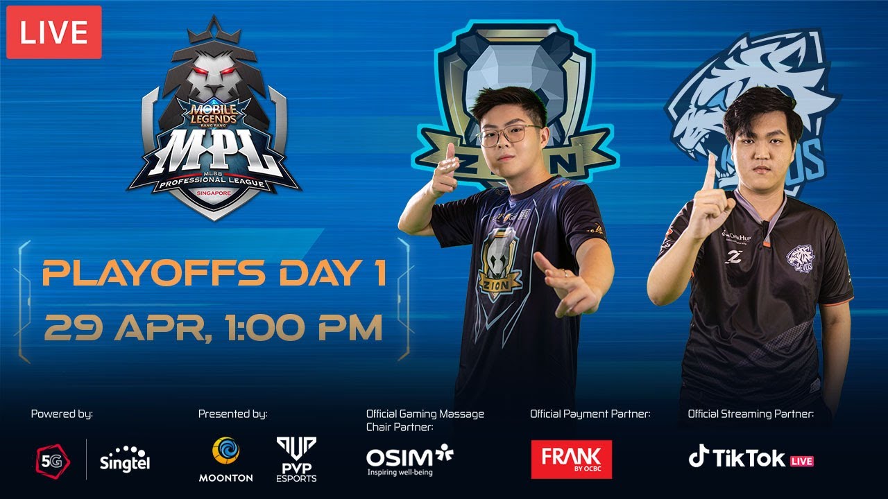 LIVE NOW) MPL SG S3 Playoffs Day 1