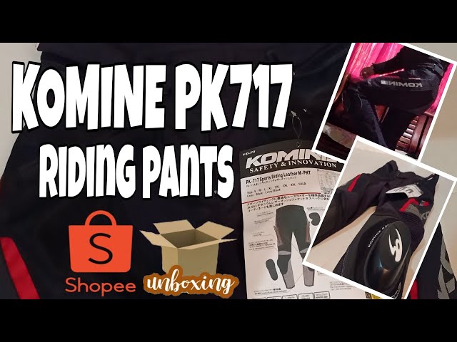 コミネ(KOMINE) PK-717 スポーツライディングレザーメッシュパンツ 