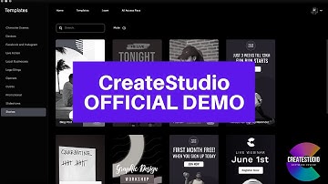 CreateStudio Official Demo