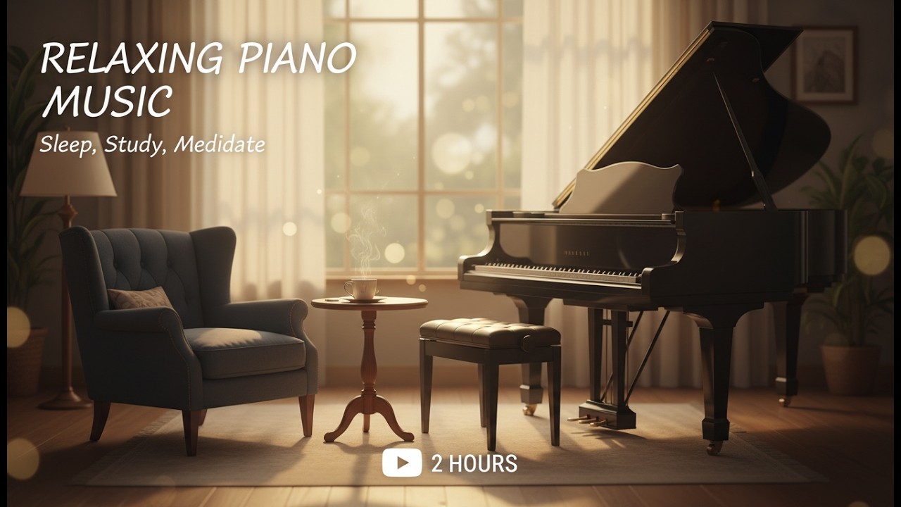 Gentle Piano Music for Instant Anxiety Relief and Calm