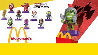 Cajita Feliz - Marvel Heroes Mcdonalds 2022 Collection Usa Parte 4