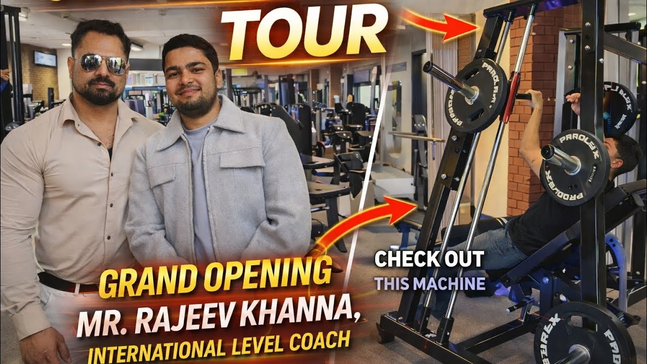 Grand Opening of TDF Fitness Gym | Special Guest Mr. Rajeev Khanna | Lucknow’s Newest Gym 💪