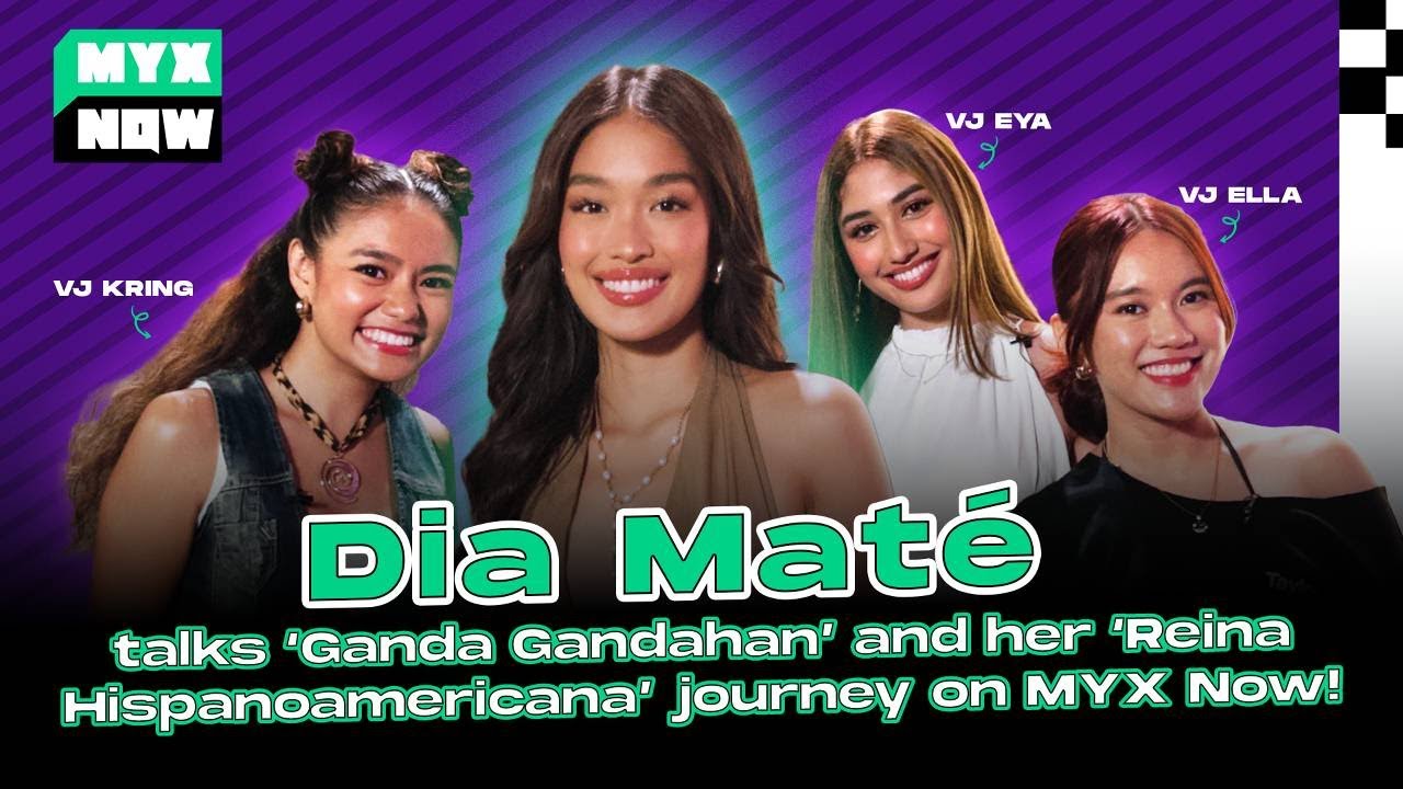 DIA MATE Spills On Juan Karlos, Being A Pop Girl With Purpose | MYX NOW