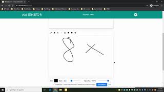 Whiteboard.fi tutorial (seeing student work & exporting pdf)